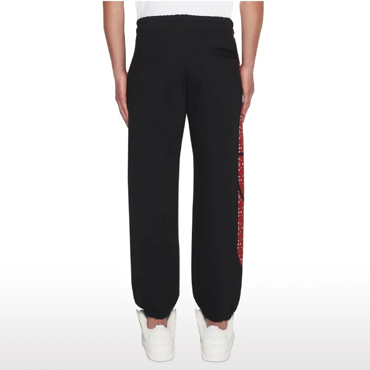 GCDS Knitted Sweatpants Men Black-2