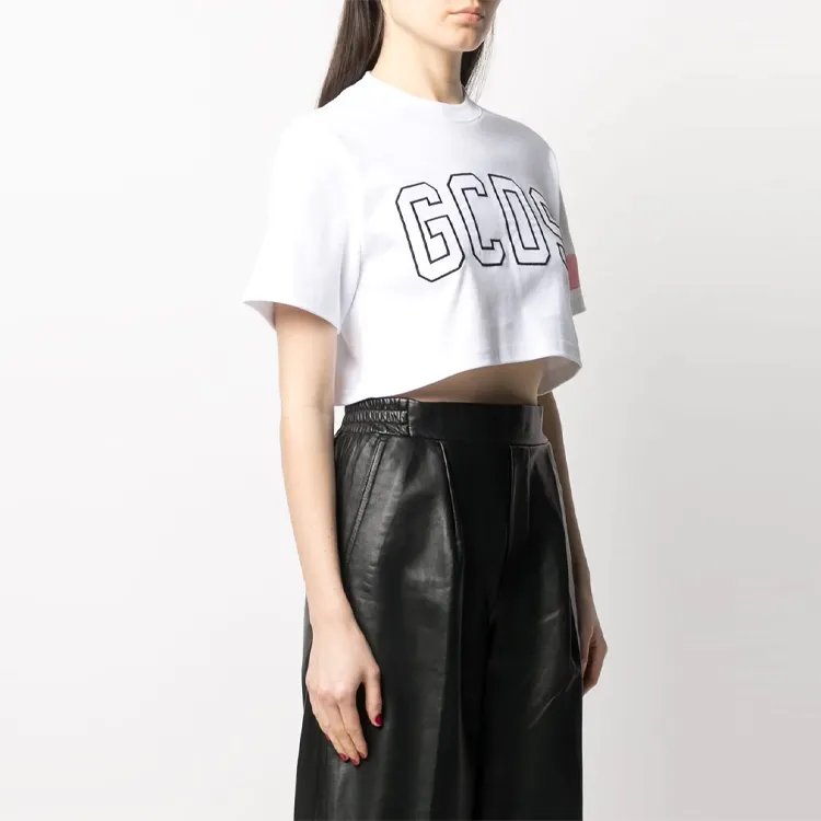 GCDS Crop Tops Women's White-1