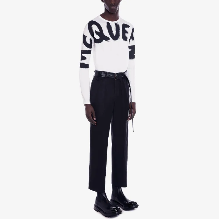 Alexander McQueen T Shirt Men's White-2
