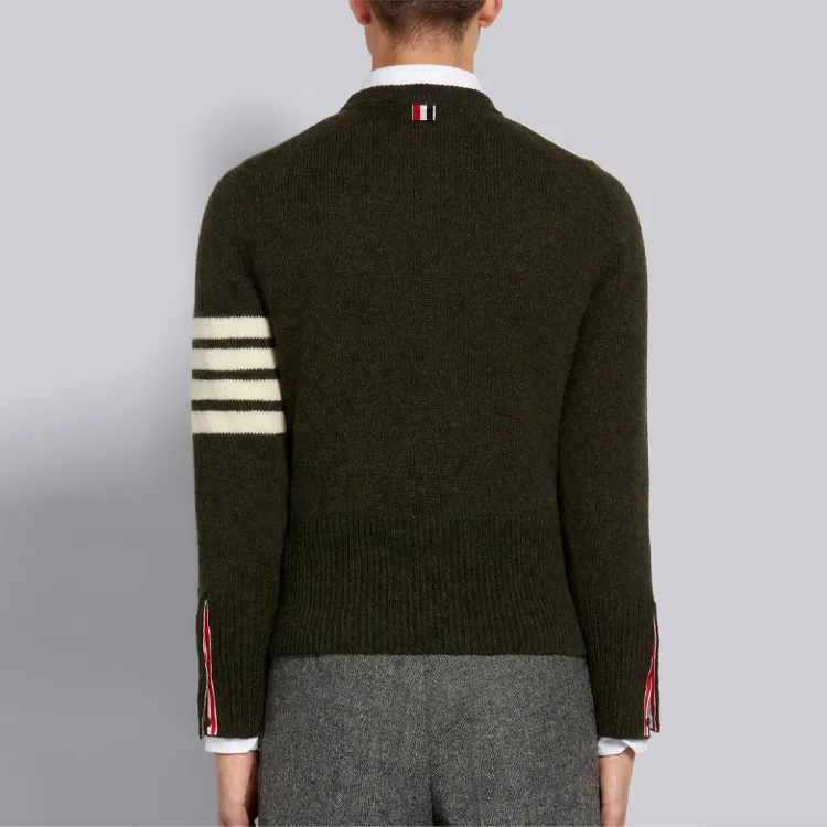 THOM BROWNE Sweaters Men Grass Green-1