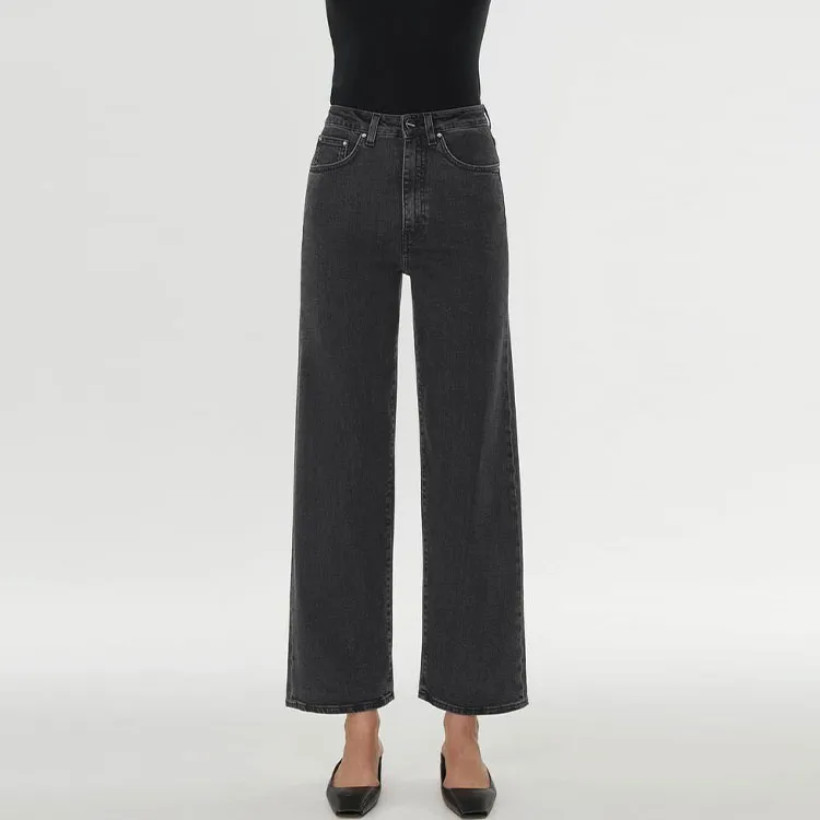 TOTEME High waisted Wide leg Jeans-1