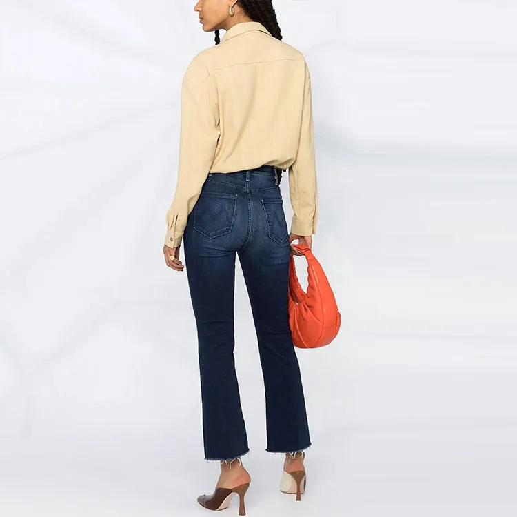 MOTHER The Hustler Cropped Jeans-3