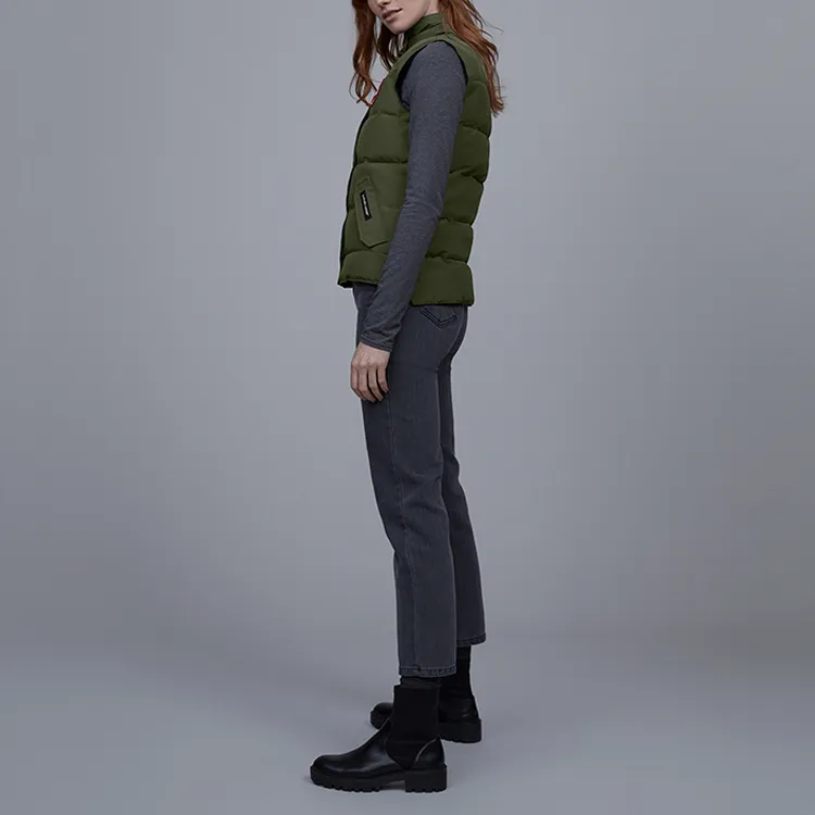 Canada Goose Vest Women's Army Green-2