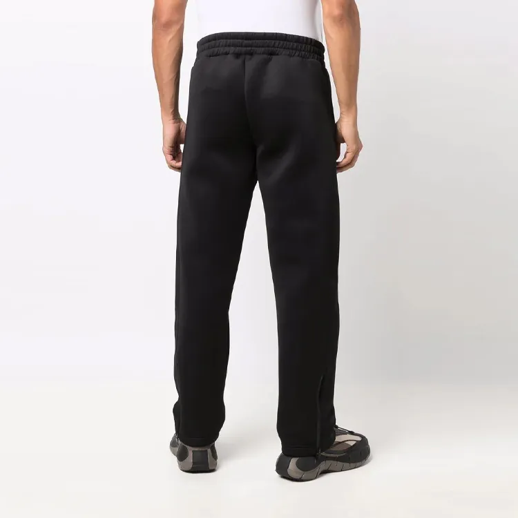 Team Wang X PALM ANGELS Knitted Sweatpants Men Black-2