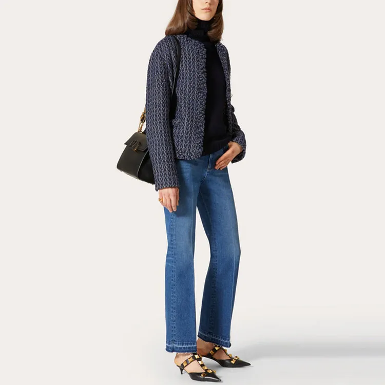 Valentino FW21 Loose Fit Sweater Women's Black-2