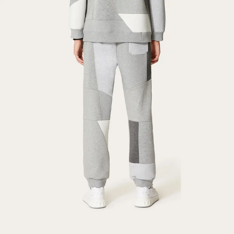 Valentino FW21 Knitted Sports Pants Men's Gray-2