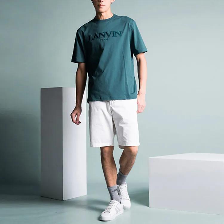 Lanvin T Shirts Men Green-2