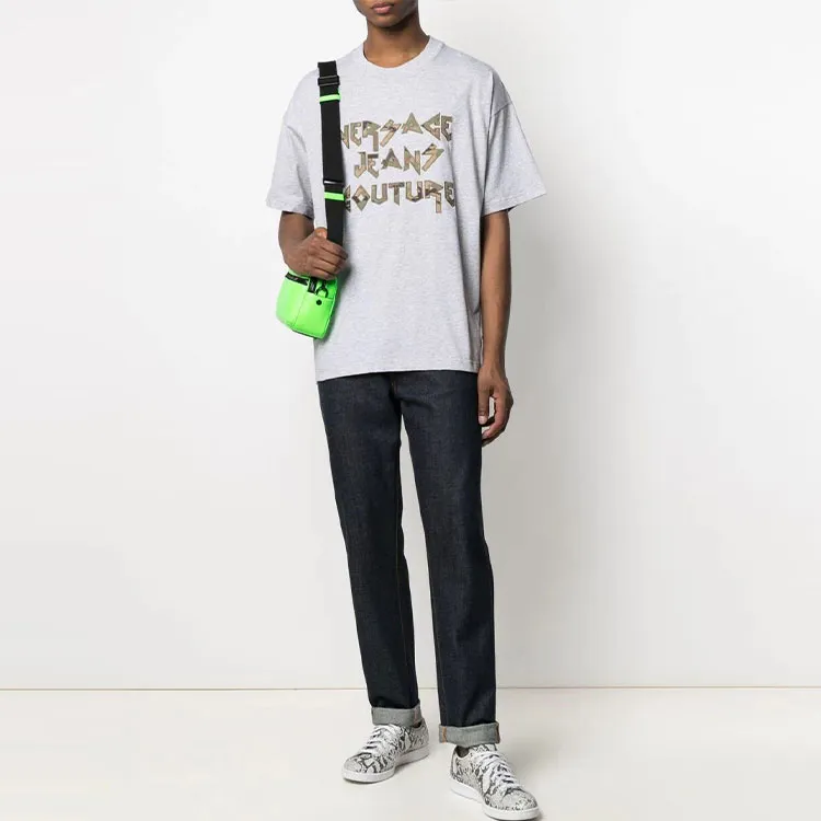 VERSACE JEANS COUTURE FW21 T Shirt Men's Gray-1