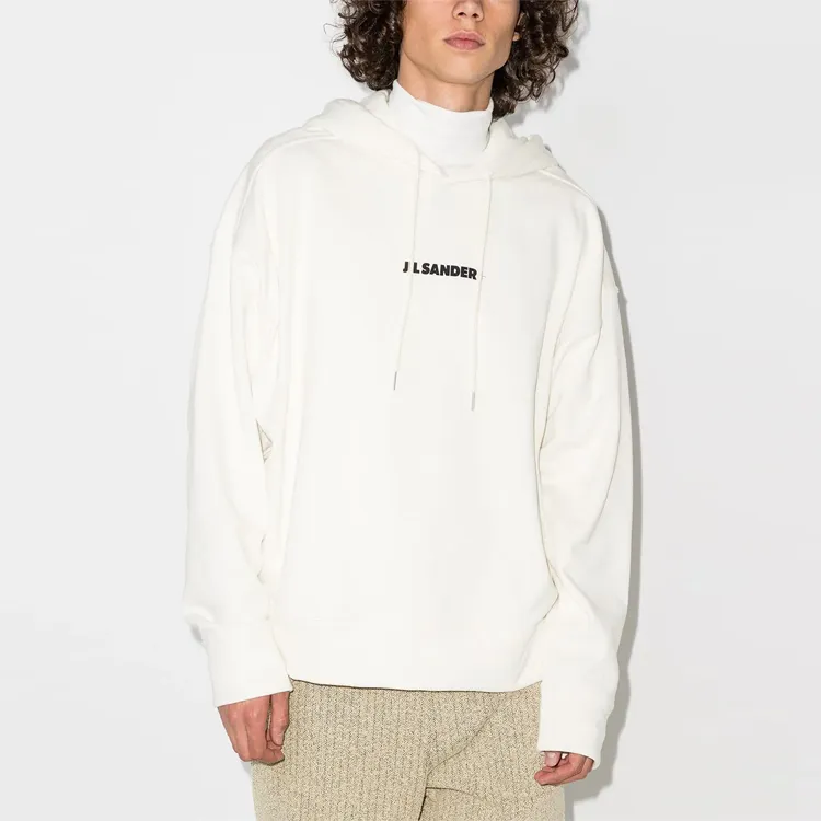 JIL SANDER Sweatshirts Men White-3