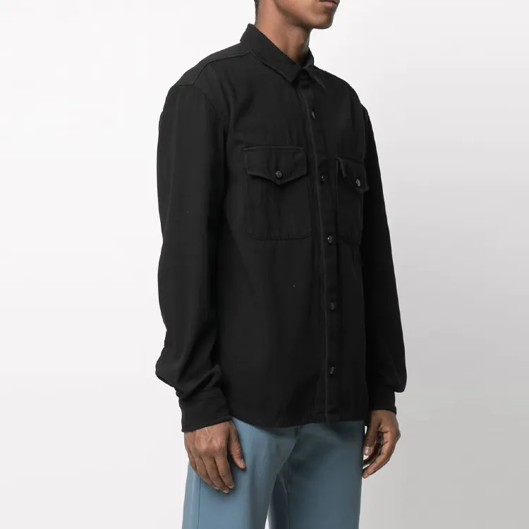KENZO Shirts Men Black-3