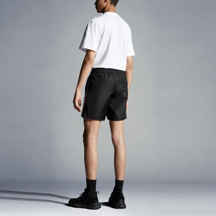 Moncler FW21 Swimming Shorts Men Black-2