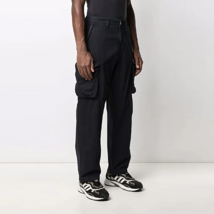 STONE ISLAND Casual Pants Men's Black-2