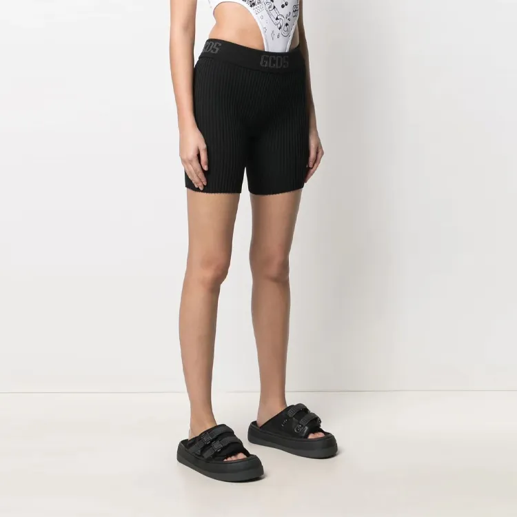 GCDS Casual Shorts Women's Black-3