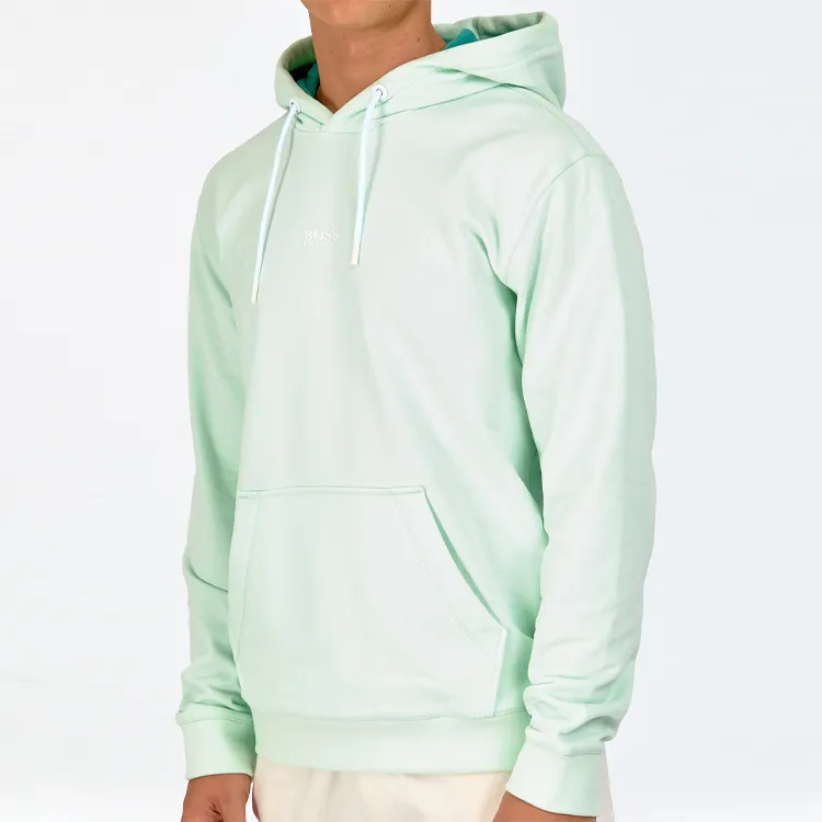 HUGO BOSS Sweatshirt Men's Light Green-3