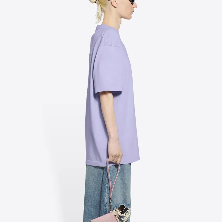 Balenciaga Political Campaign T Shirt 'Purple'-4