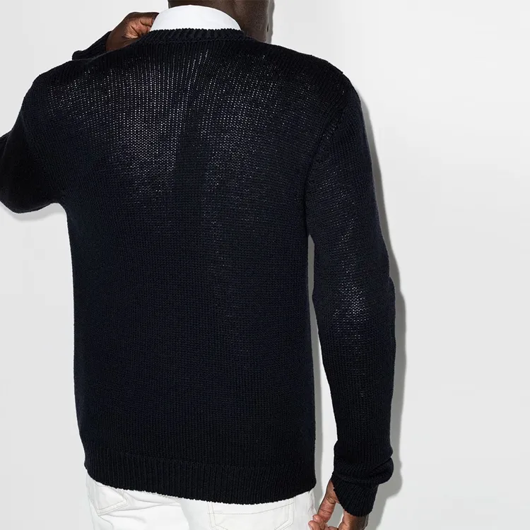 BALMAIN Sweaters Men Dark Blue-1