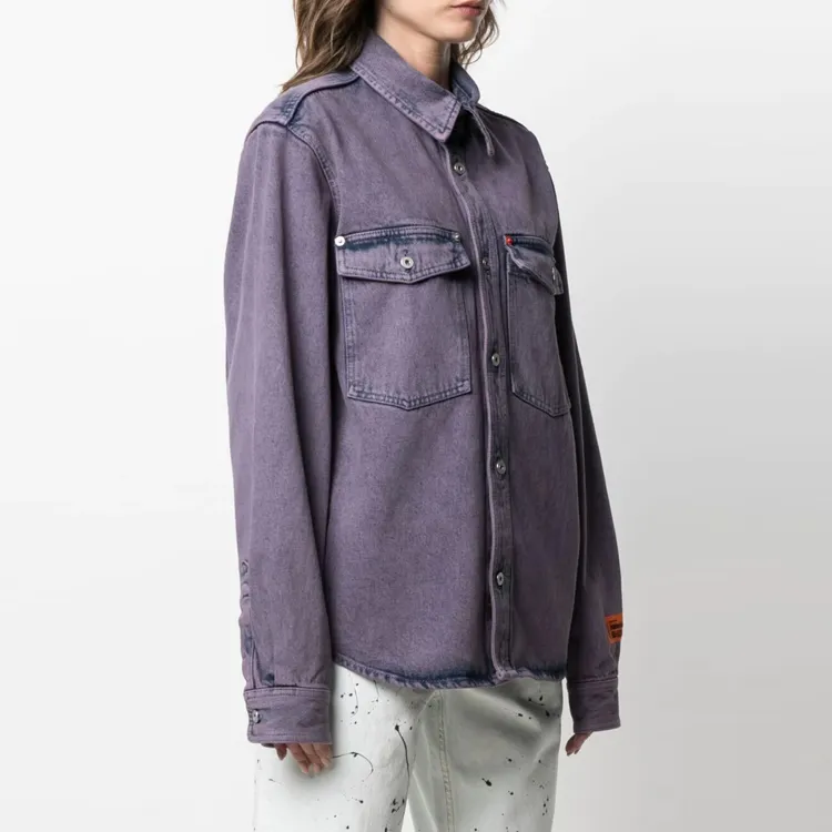 HERON PRESTON Shirts Women's Purple-2