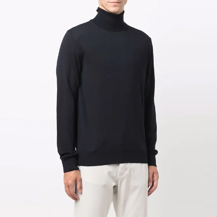 EMPORIO ARMANI Turtleneck Knitted Jumper-3