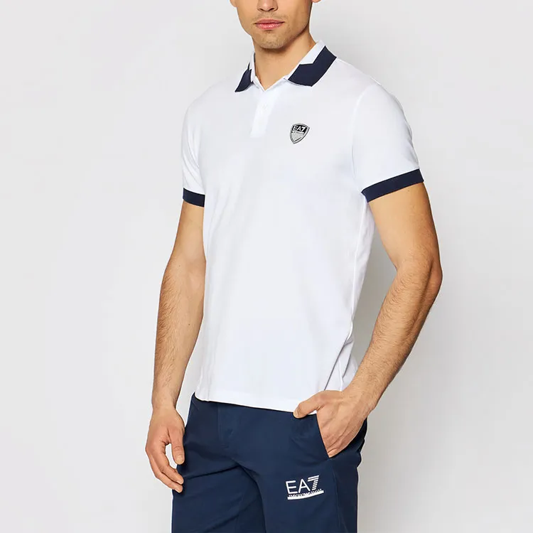 EMPORIO ARMANI EA7 Polo Shirt Men's White-1