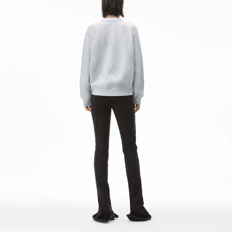 alexander wang Women's Logo Sweatshirt Grey-2