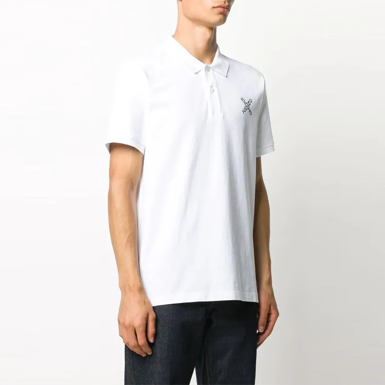 KENZO Polo Shirts Men White-2