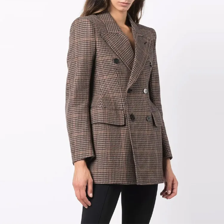 Balenciaga Business Suits Women's Brown-3