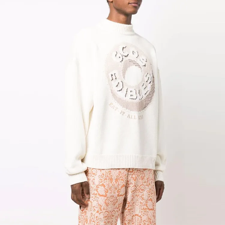 GCDS Sweaters Men Ecru-1