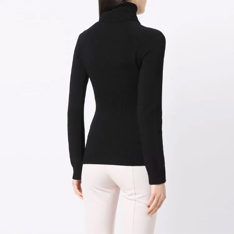 Moncler Logo-embroidered Roll-neck Jumper-1