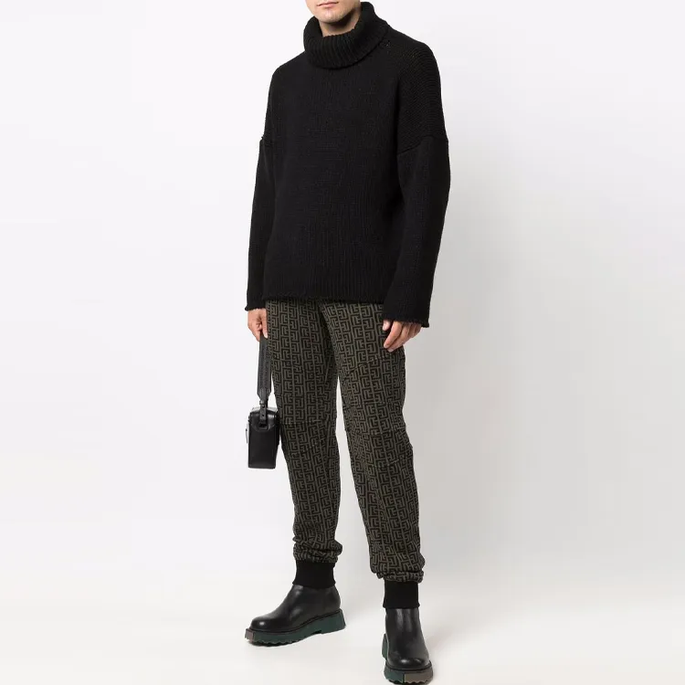 BALMAIN Monogram Drawstring Track Pants-2