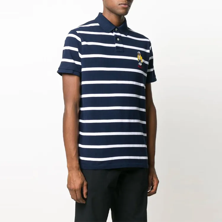 Polo Ralph Lauren Polo Shirts Men Blue-2