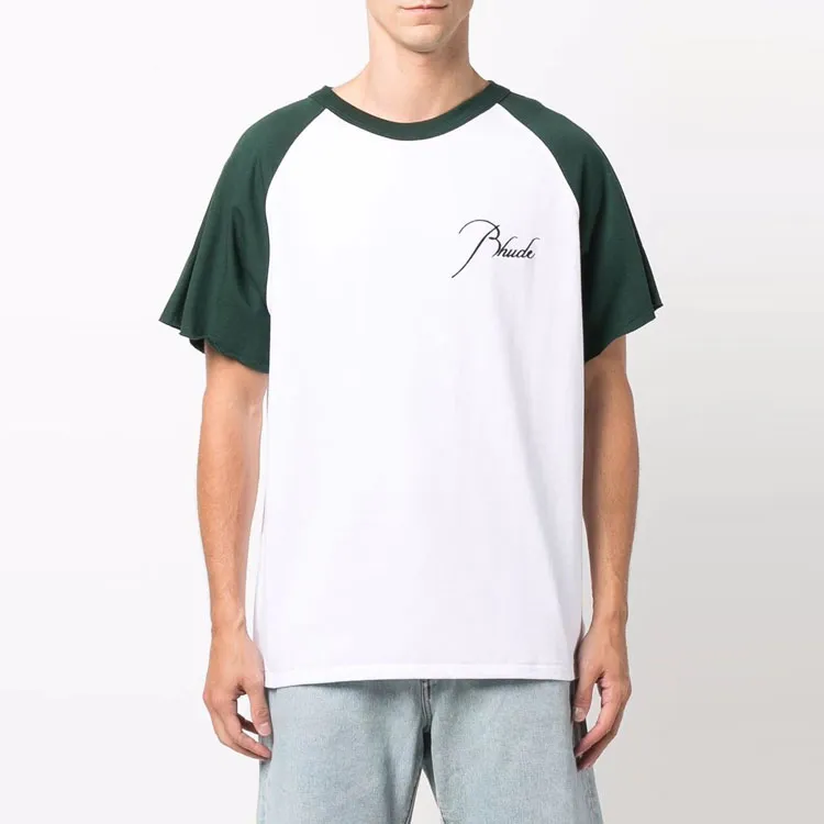RHUDE Logo print T Shirt-2