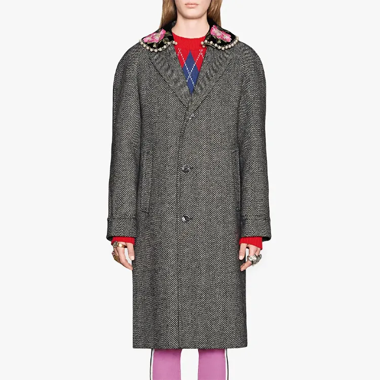 GUCCI Coats Women's Gray-3