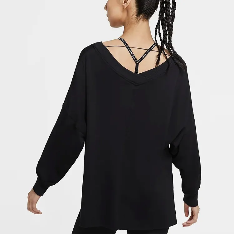 Nike T Shirts Women's Black-2