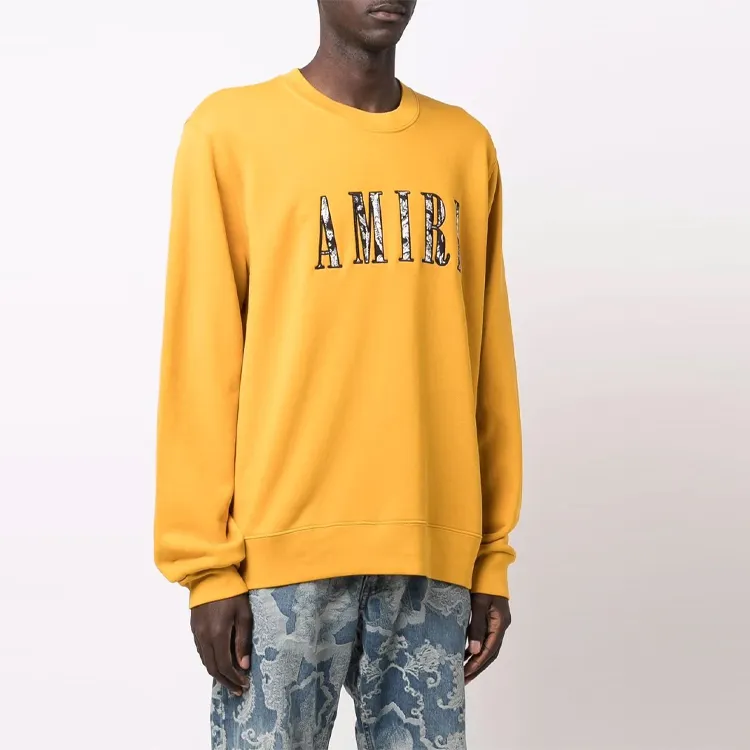 AMIRI Paisley Core Logo Crew-3