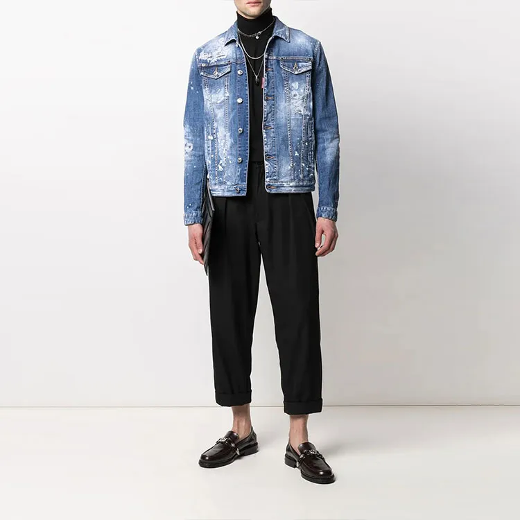 DSQUARED 2 FW21 Denim Jacket Men's Blue-1