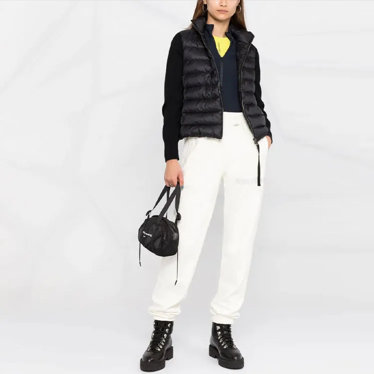 Moncler Zip Up Puffer Cardigan 'Black'-1