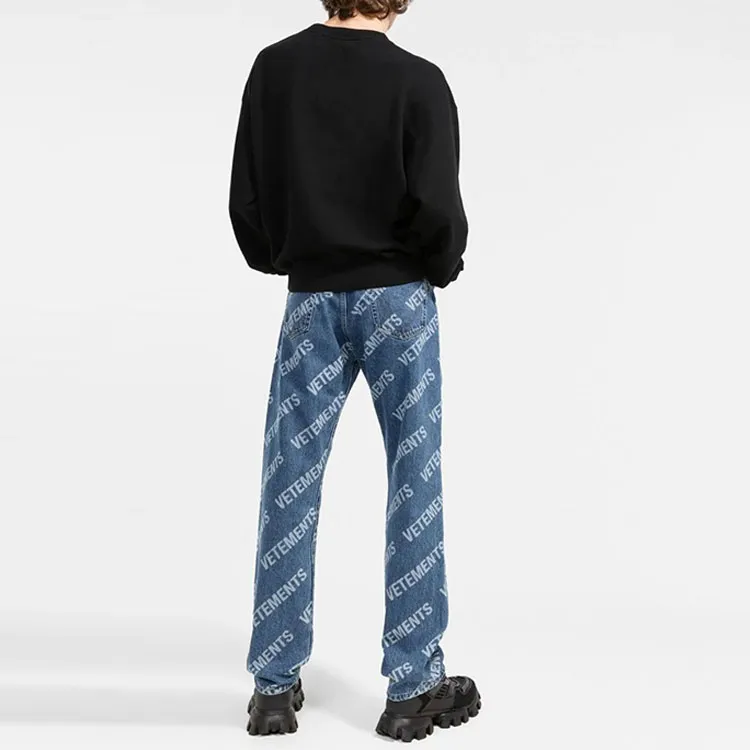 OFF WHITE Caravaggio Hands Off Logo Crewneck-2