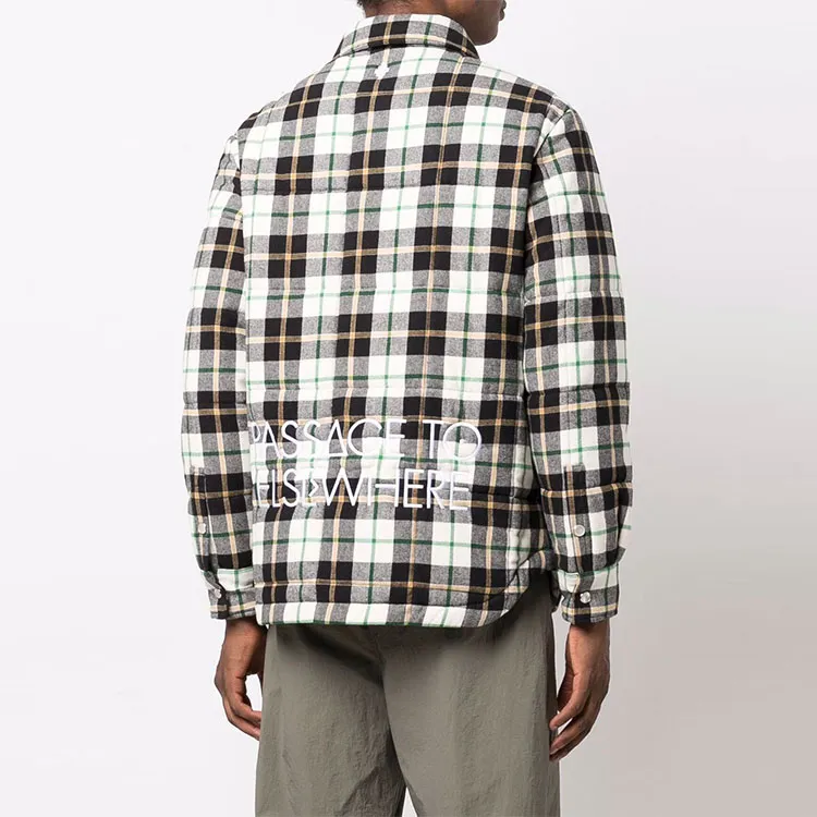 Marcelo Burlon Padded Pocket Checked Shirt-2
