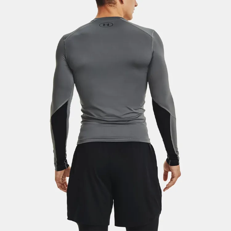 Under Armour HeatGear Fitness Clothing Men Gray-4