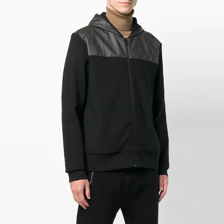 FENDI Jackets Men Black-3