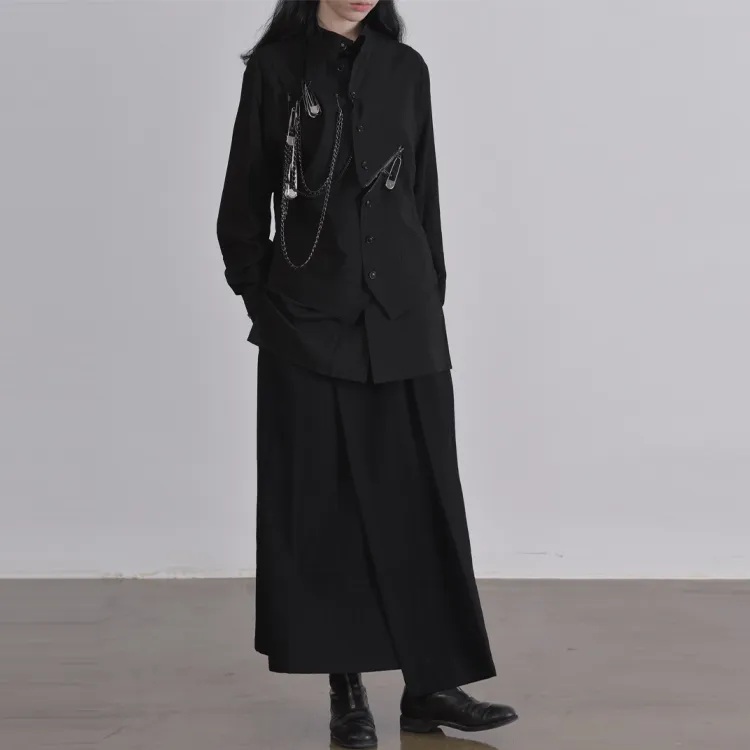 Yohji Yamamoto Shirts Women's Black-2