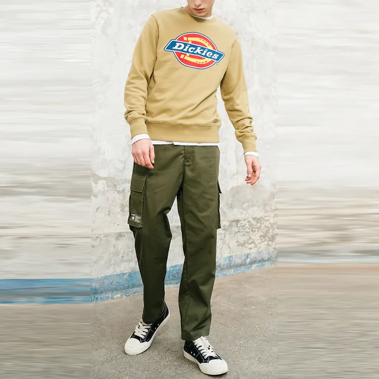 Dickies Sweatshirts Men Khaki-2