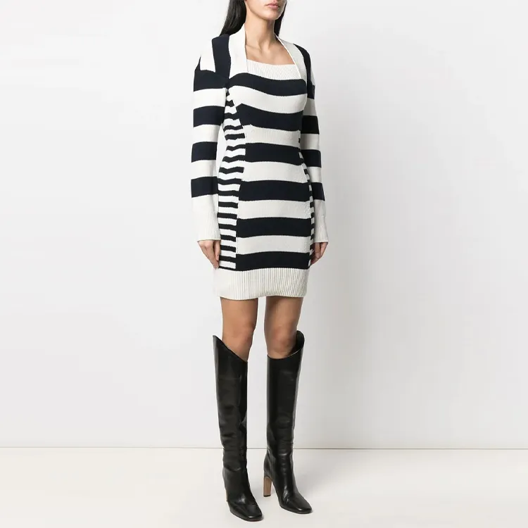 Alexander McQueen Long Sleeved Dresses Women's Black-3