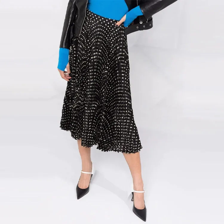 Balenciaga Casual Long Skirts Women's Black-1