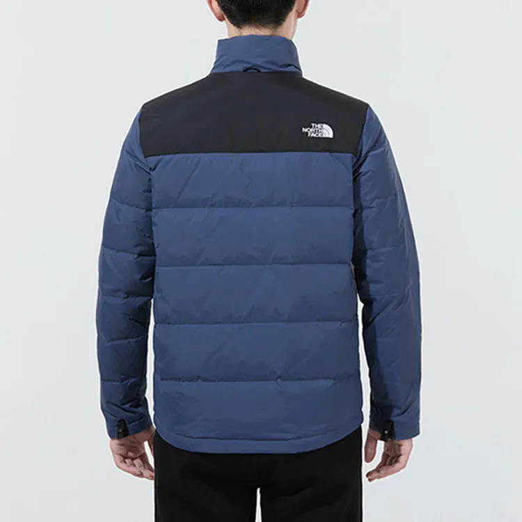 THE NORTH FACE Waterproof And Windproof To Keep Warm Windbreaker Jacket Men's Dark Blue-5