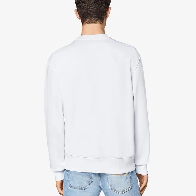 VERSACE JEANS COUTURE Sweatshirts Men White-5