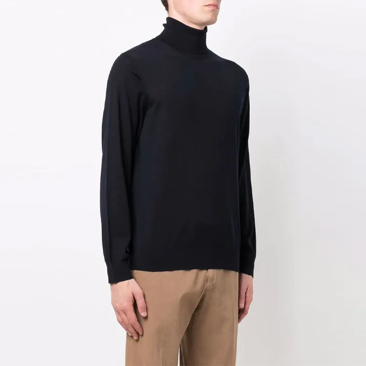Zzegna FW21 Sweater Men's Dark Blue-2