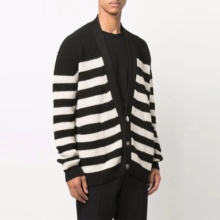 BALMAIN FW21 Loose Fit Knitwear Men's Black-2