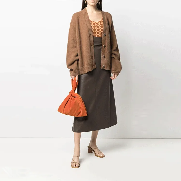 NANUSHKA Loose Fit Knitwear Women's Brown-1