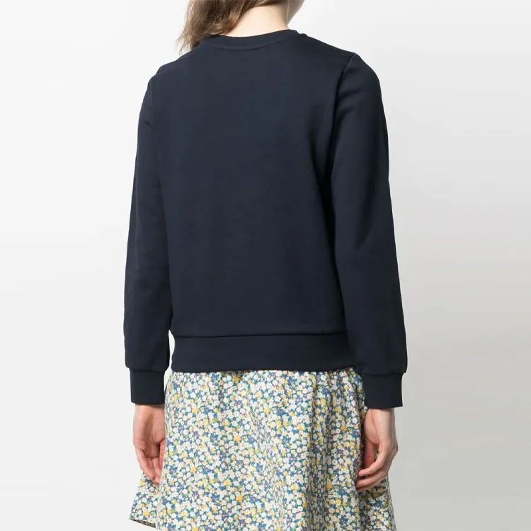 A.P.C Viva Logo Flocked Sweatshirt-3
